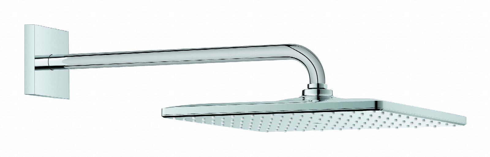 ראש מקלחת מרובע + זרוע מקלחת RAINSHOWER כרום דגם 26564000