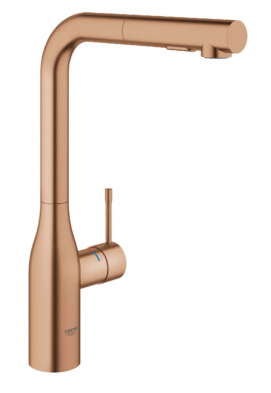 ברז מטבח נשלף ESSENCE זהב אדום מוברש GROHE דגם 30270DL0
