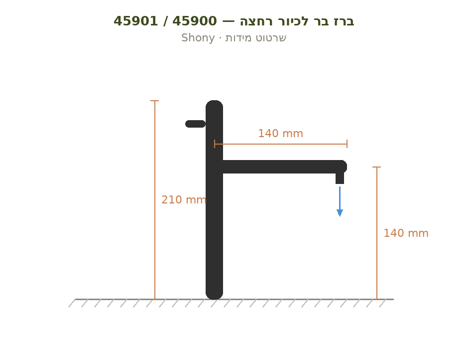 שרטוט מידות