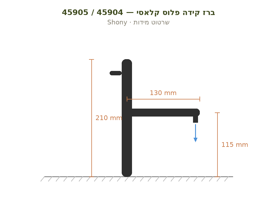 שרטוט מידות