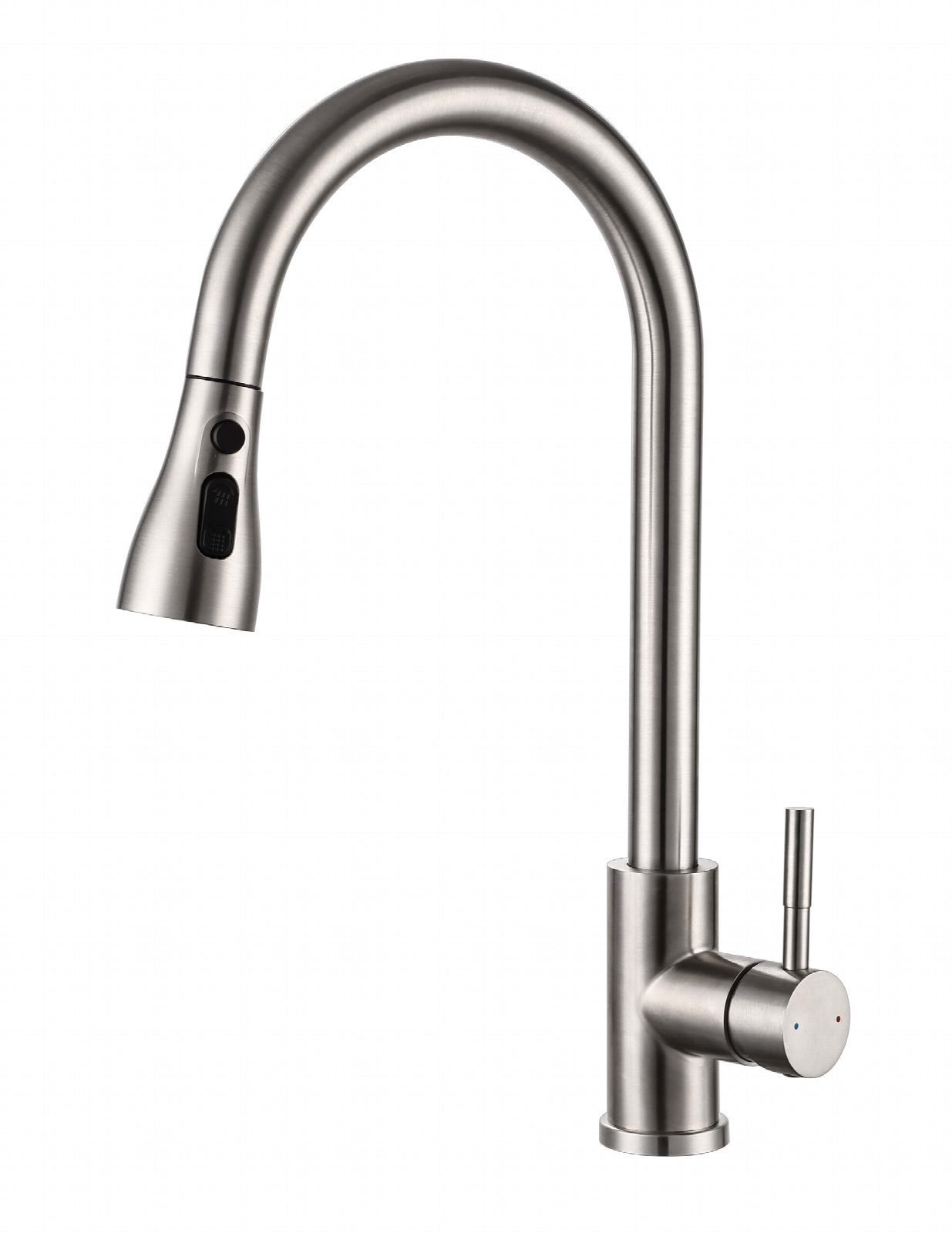 ברז מטבח נשלף PAVONE כרום ניקל AQUILA דגם 52155A