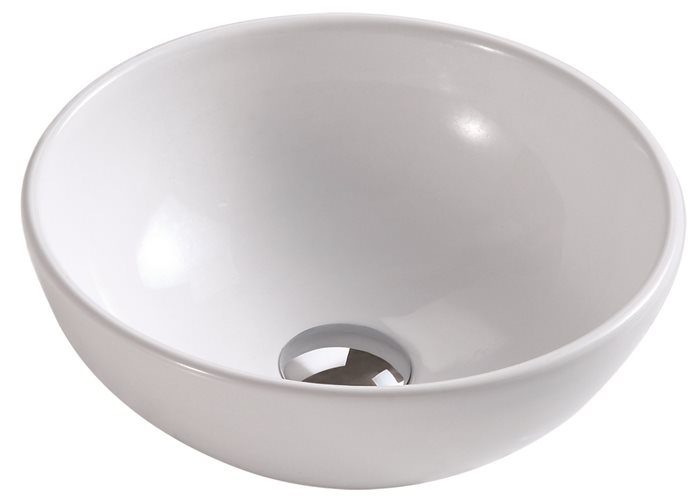 כיור חרס מונח עגול לאמבטיה דגם 7271