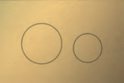 TECE Loop — לחצן הדחה, זהב מוברש