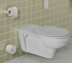 אסלת נכים תלויה CONTOUR 21 35.5/70 לבן