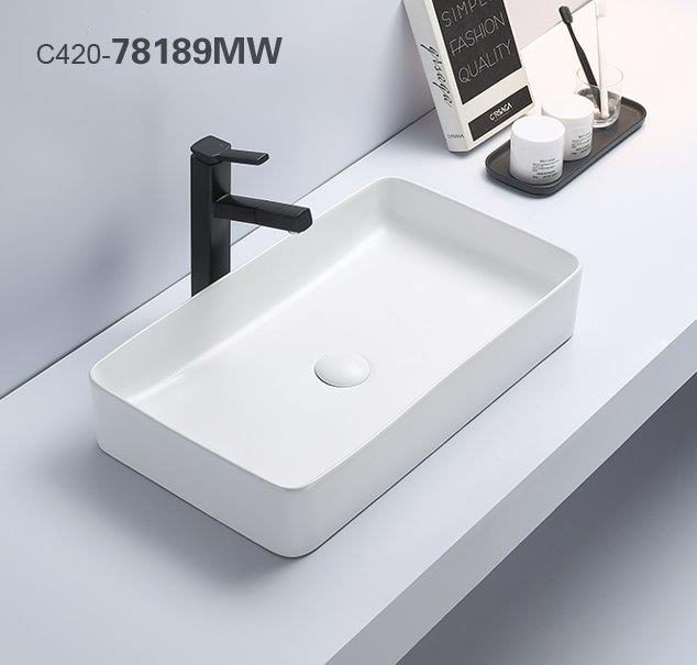כיור מונח מלבני דגם סוהו SB78189