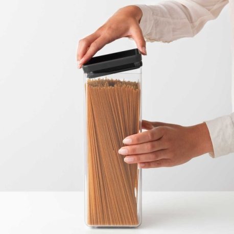 מיכל אחסון פלסטיק שקוף 2.5 ליטר Brabantia - ללא BPA
