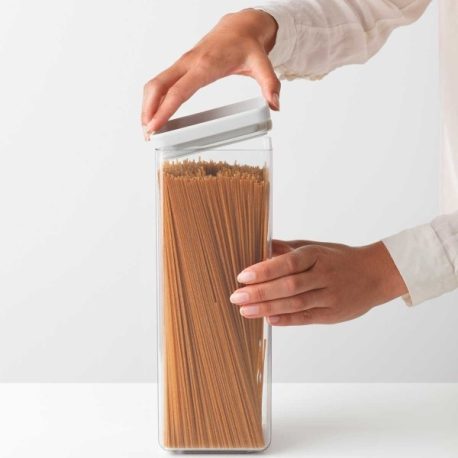 מיכל אחסון פלסטיק שקוף 2.5 ליטר Brabantia - ללא BPA