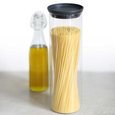 מיכל זכוכית עם מכסה אפור כהה 1.9 ליטר Brabantia