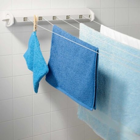 מתלה ייבוש כביסה בין קירות 22 מטר Brabantia